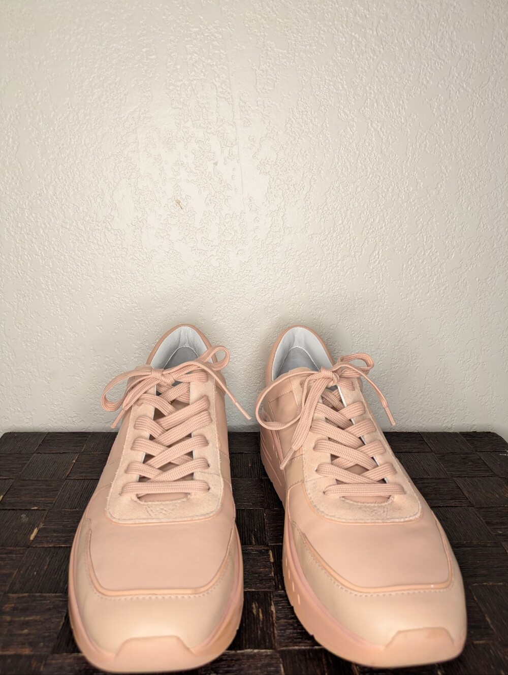 Stuart Weitzman Jaqi Platform Sneakers - Poudre Pink (Size 9 / 39.5) - Picture 7 of 15